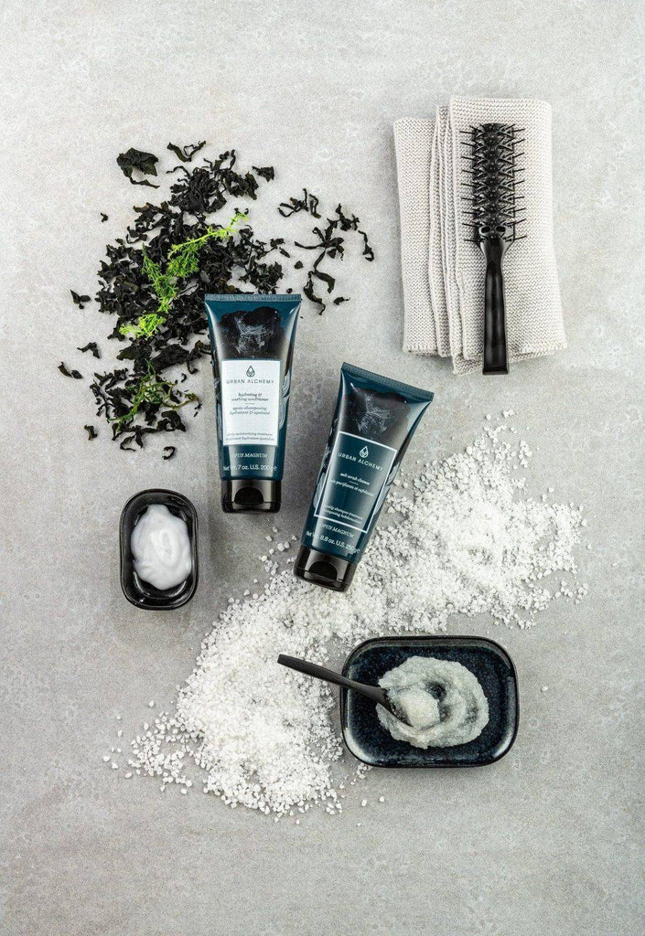 Salt Scrub Cleansing Shampoo - urban-alchemy-usa